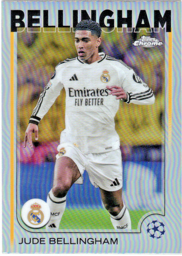 Jude Bellingham 2024 Topps Chrome Refractor