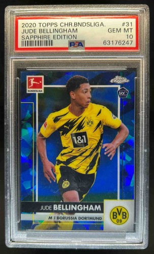 Jude Bellingham 2020 Topps Chrome Sapphire #31
