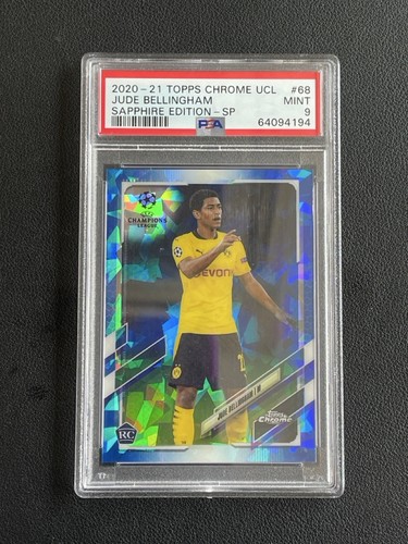 Jude Bellingham 2021 Topps Chrome Sapphire