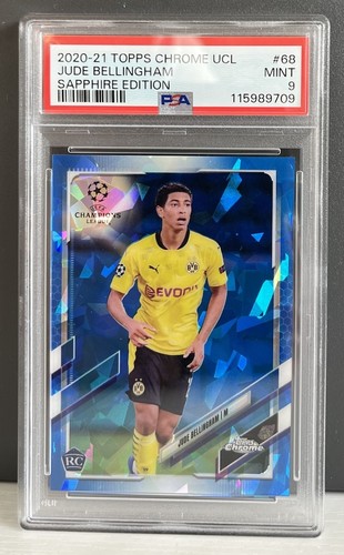 Jude Bellingham 2020 Topps Chrome Sapphire