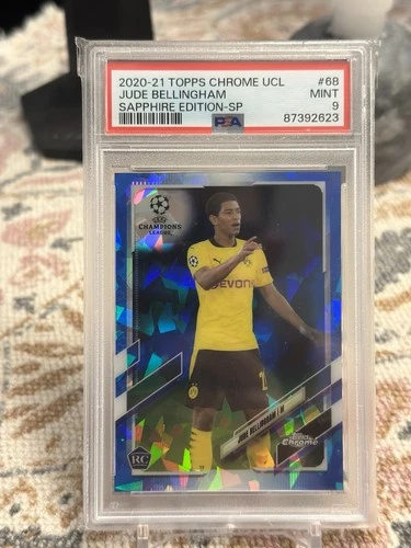 Jude Bellingham 2020 Topps Chrome Sapphire