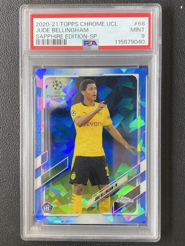 Jude Bellingham 2020 Topps Chrome Sapphire