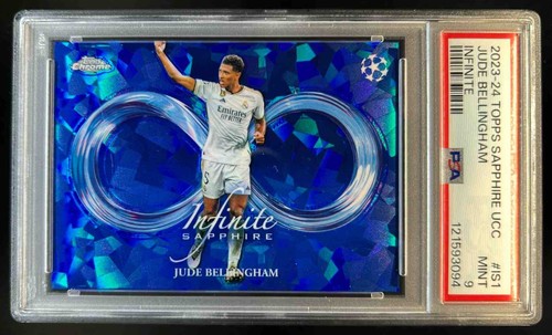 Jude Bellingham 2023 Topps Chrome Sapphire