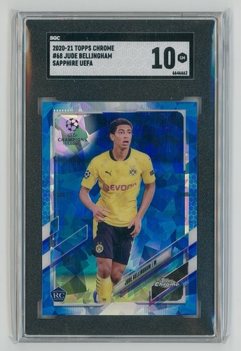 Jude Bellingham 2021 Topps Chrome Sapphire