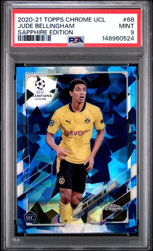 Jude Bellingham 2020 Topps Chrome Sapphire