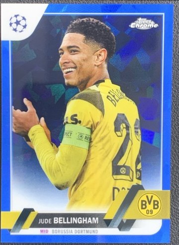 Jude Bellingham 2023 Topps Chrome Sapphire