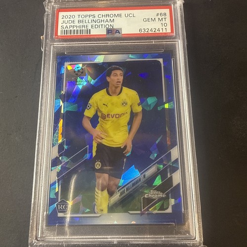 Jude Bellingham 2021 Topps Chrome Sapphire Edition