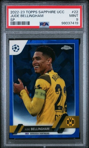 Jude Bellingham 2023 Topps Chrome Sapphire Edition Sapphire
