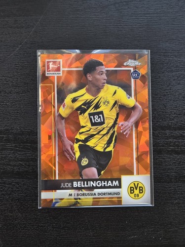 Jude Bellingham 2020 Topps Chrome Sapphire Orange /125