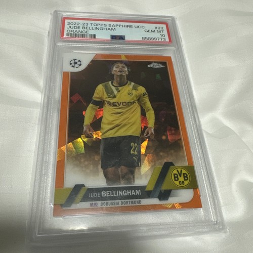 Jude Bellingham 2023 Topps Chrome Sapphire Orange /50