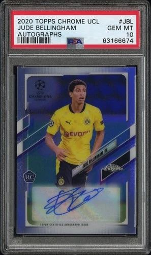 Jude Bellingham 2020 Topps Chrome UCL