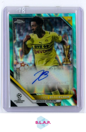 Jude Bellingham 2021 Topps Chrome UCL