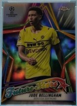 Jude Bellingham 2021 Topps Chrome UCL Refractor