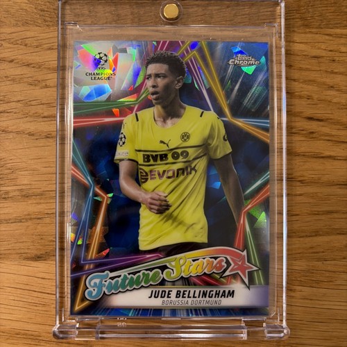 Jude Bellingham 2021 Topps Chrome UCL Sapphire Edition