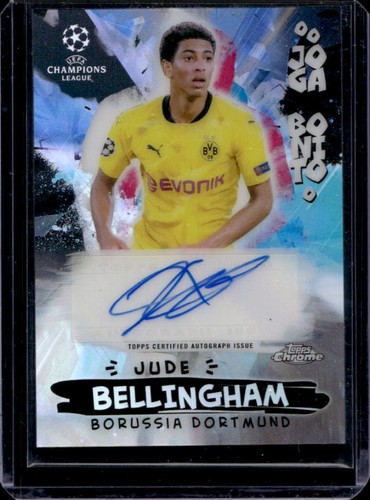 Jude Bellingham 2020 Topps Chrome UEFA