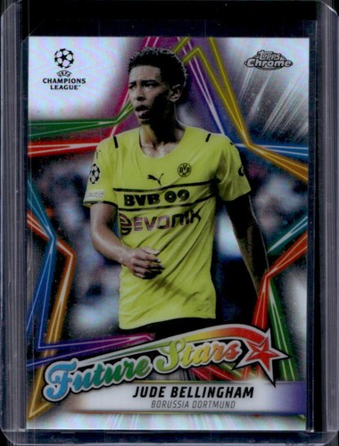 Jude Bellingham 2021 Topps Chrome UEFA