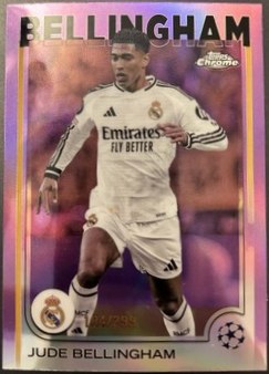 Jude Bellingham 2024 Topps Chrome UEFA Champions League /299
