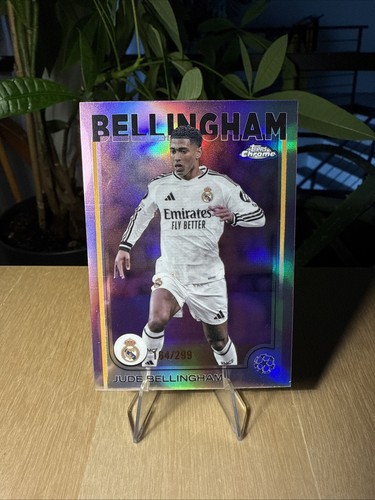 Jude Bellingham 2024 Topps Chrome Violet /299