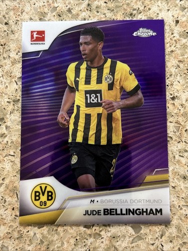 Jude Bellingham 2022 Topps Chrome Violet Refractor /299