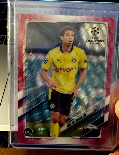 Jude Bellingham 2021 Topps Chrome X-Fractor