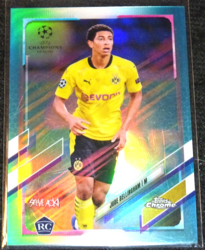 Jude Bellingham 2020 Topps Chrome X Steve Aoki Refractor /150