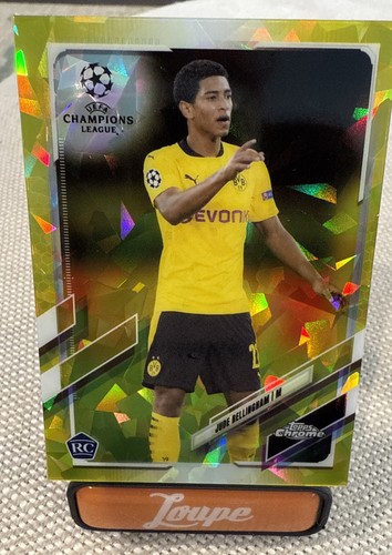 Jude Bellingham 2020 Topps Chrome Yellow Sapphire /99