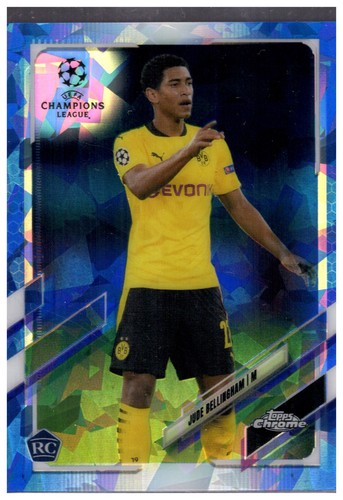 Jude Bellingham 2020 Topps Chrome Zaffiro