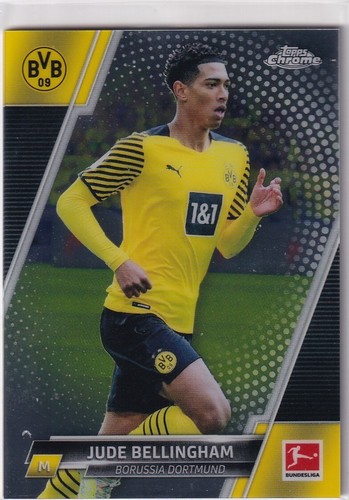 Jude Bellingham 2021 Topps Cromo Bundesliga