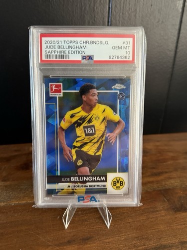 Jude Bellingham 2020 Topps Cromo Bundesliga Sapphire Edition
