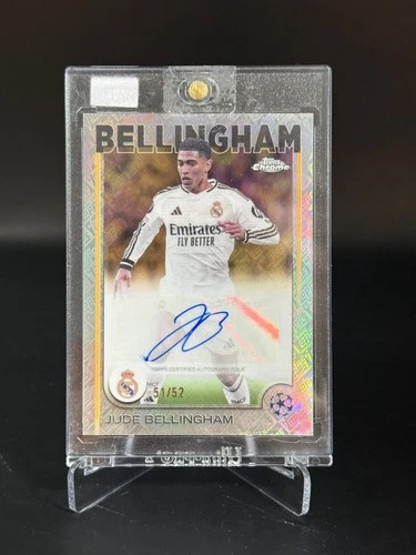 Jude Bellingham 2024 Topps Cromo UCC Toppsfractor /52
