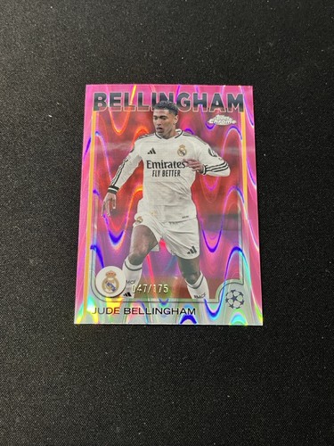 Jude Bellingham 2024 Topps Cromo UCL Pink Refractor /175