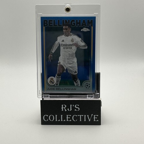 Jude Bellingham 2024 Topps Cromo UEFA Champions League Blue Refractor /150