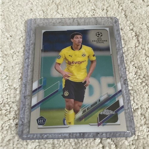 Jude Bellingham 2021 Topps Cromo UEFA Champions League Refractor