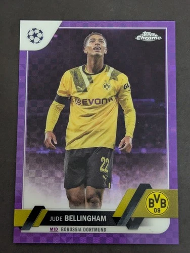 Jude Bellingham 2023 Topps Cromo UEFA Purple Xfractor 1/3