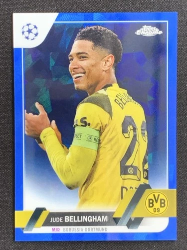 Jude Bellingham 2023 Topps Cromo Zafiro Sapphire Blue