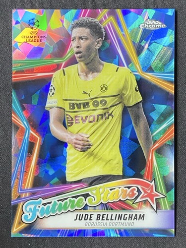Jude Bellingham 2021 Topps Cromo Zafiro UCL Sapphire