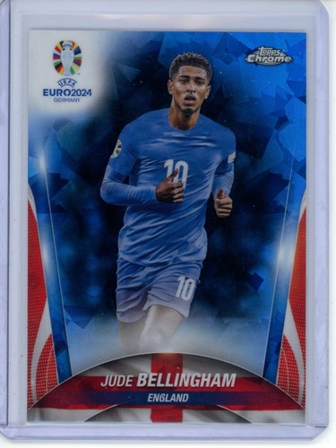 Jude Bellingham 2024 Topps Cromo Zafiro UEFA Euro Sapphire