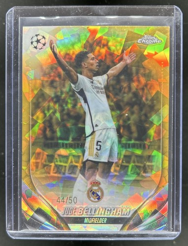 Jude Bellingham 2023 Topps Cromo Zafiro UEFA Oro /50