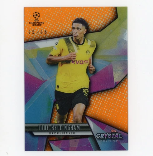 Jude Bellingham 2022 Topps Crystal Orange /25