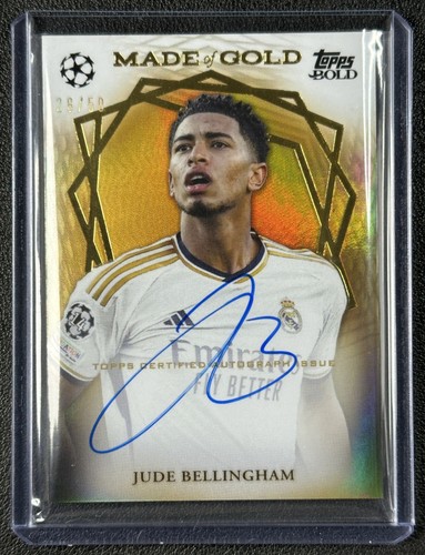 Jude Bellingham 2024 Topps Definitive Gold Foil /50
