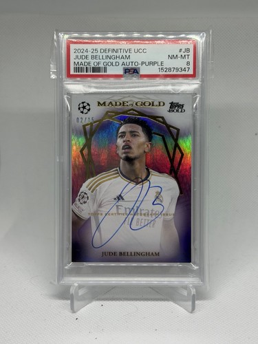 Jude Bellingham 2024 Panini Definitive Oro Viola /15