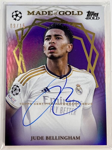 Jude Bellingham 2024 Topps Definitive UCC Gold /15