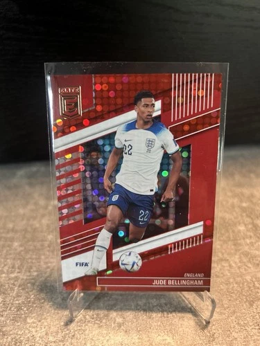Jude Bellingham 2023 Panini Donruss Elite FIFA Red Disco