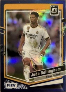 Jude Bellingham 2023 Panini Donruss FIFA Optic Blue Prizm