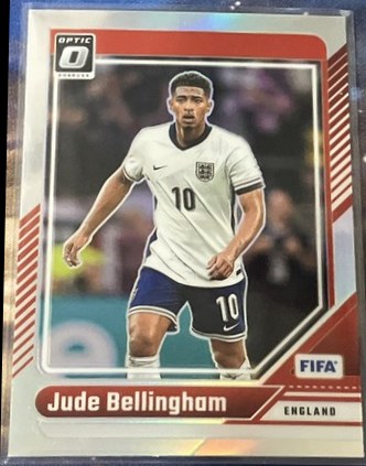 Jude Bellingham 2024 Panini Donruss Optic Silver Holo Prizm