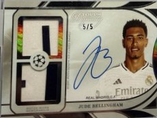 Jude Bellingham 2024 Topps Dynasty 5/5
