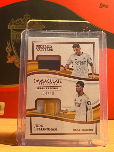 Jude Bellingham / Eduardo Valverde 2024 Panini Immaculate /49