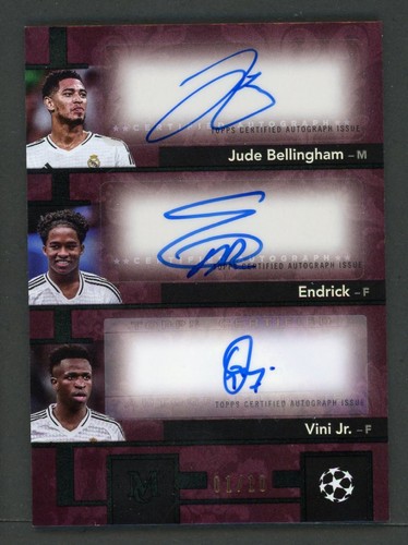 Jude Bellingham, Endrick, Vini Jr 2024 Panini Museum /10