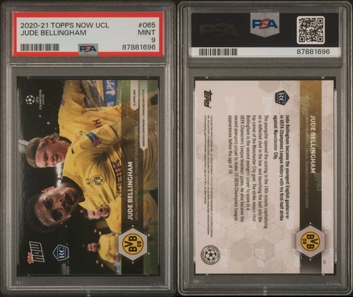 Jude Bellingham & Erling Haaland 2020 Topps Now #065