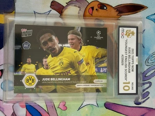 Jude Bellingham & Erling Haaland 2021 Topps Now